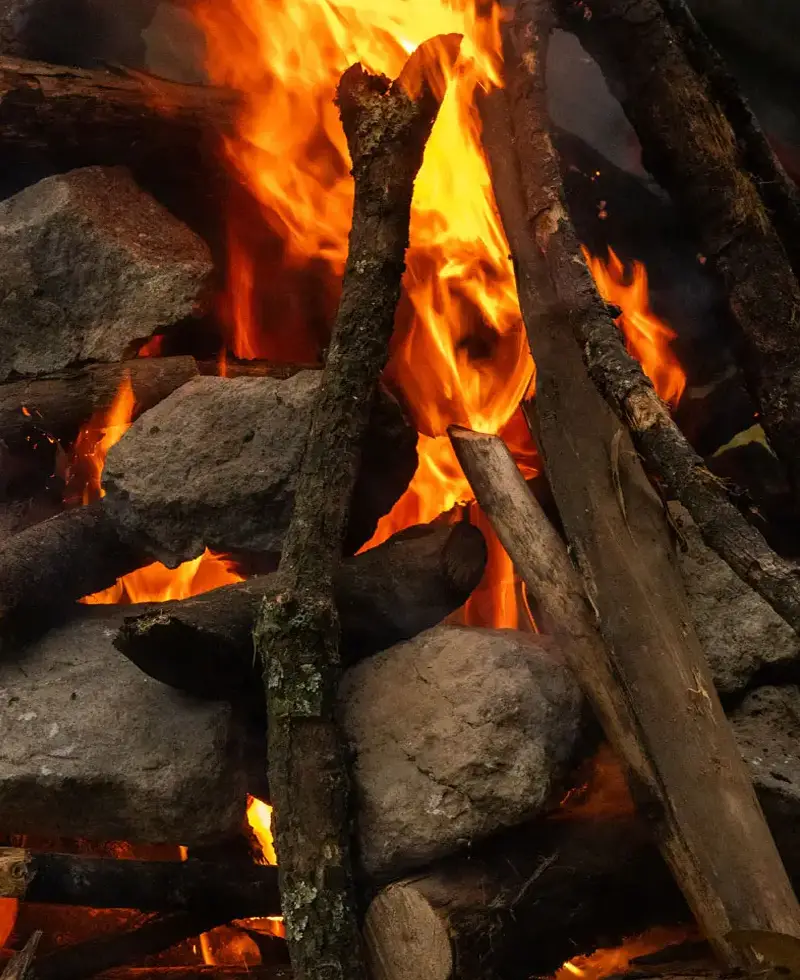 ceremonial fire
