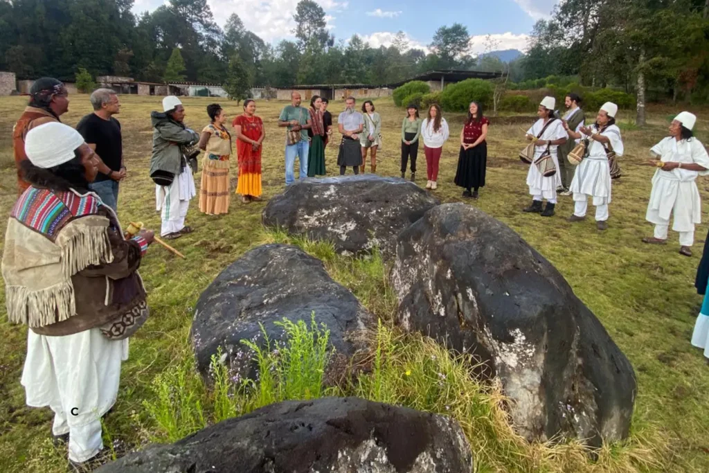 ceremony with kogi