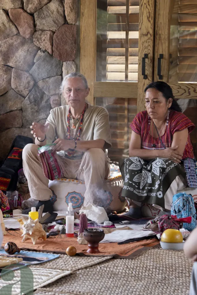 ceremony leaders sacred items